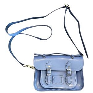 THE CAMBRIDGE SATCHEL COMPANY The Mini Blue Grey Crossbody